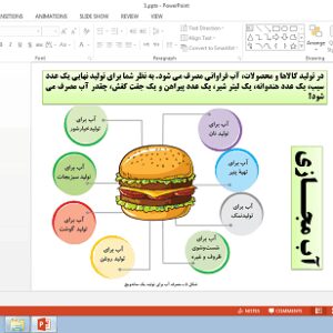 پاورپوینت درس اول انسان و محیط زیست آب سرچشمه زندگی