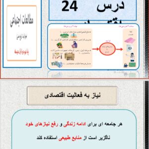 پاورپوینت درس ۲۴ مطالعات اجتماعی نهم